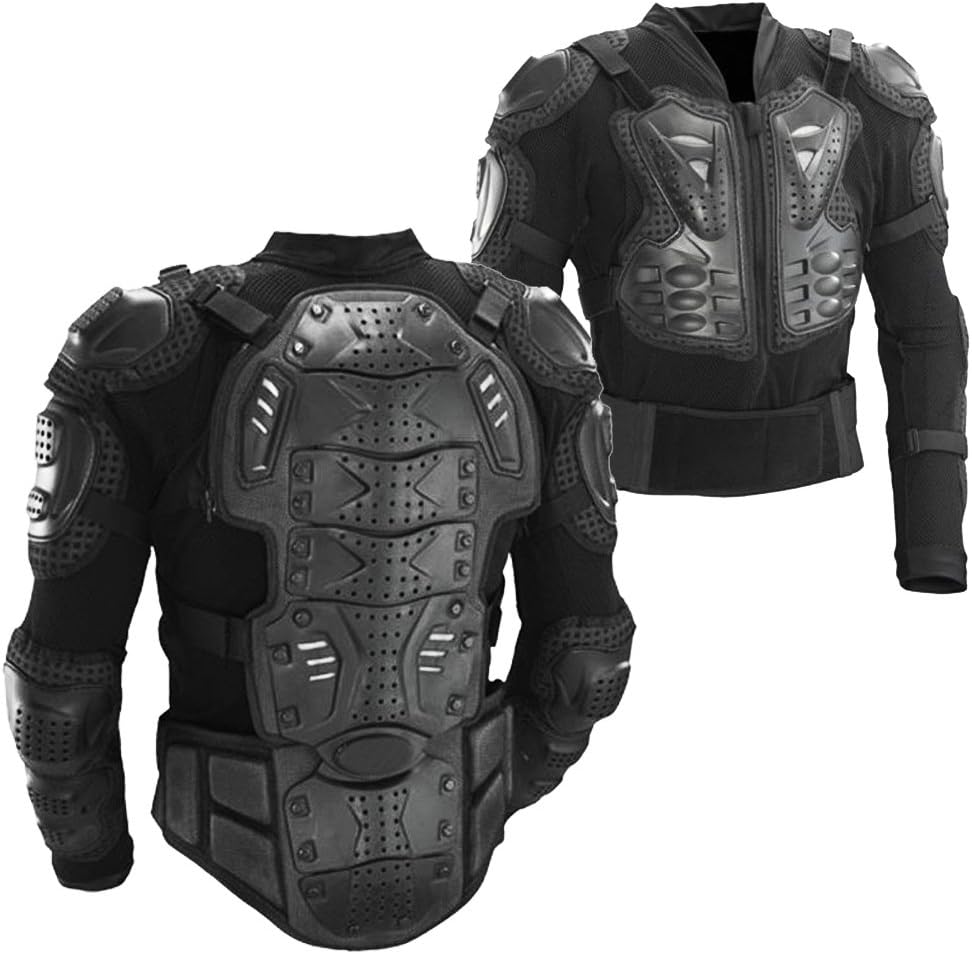 Motorcycle Full Body Armor Racing Titan Sport Protective Protector Pro Street Motocross ATV Guard Shirt Jacket L