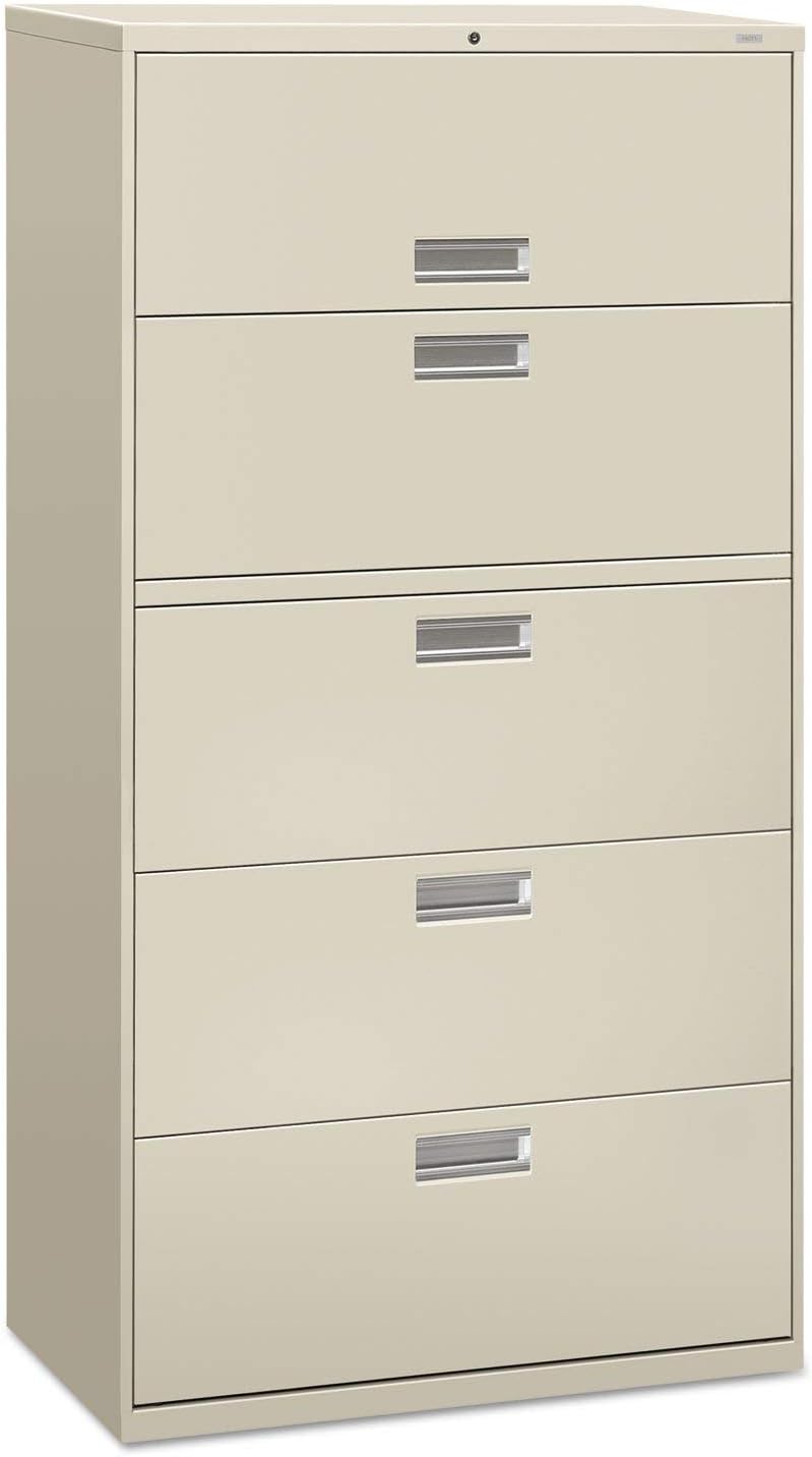Amazon Com Hon685lq Hon 600 Series Five Drawer Lateral File Lateral File Cabinets Office Products