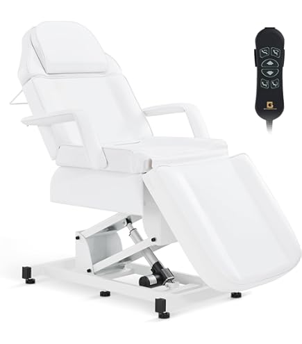 Amazon.com: OmySalon Fully Electric Salon Facial Bed Chair, Multi