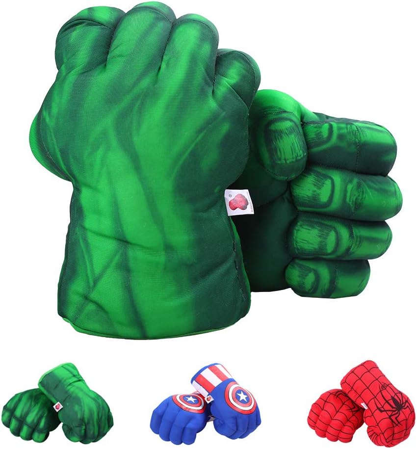 hulk toy gloves