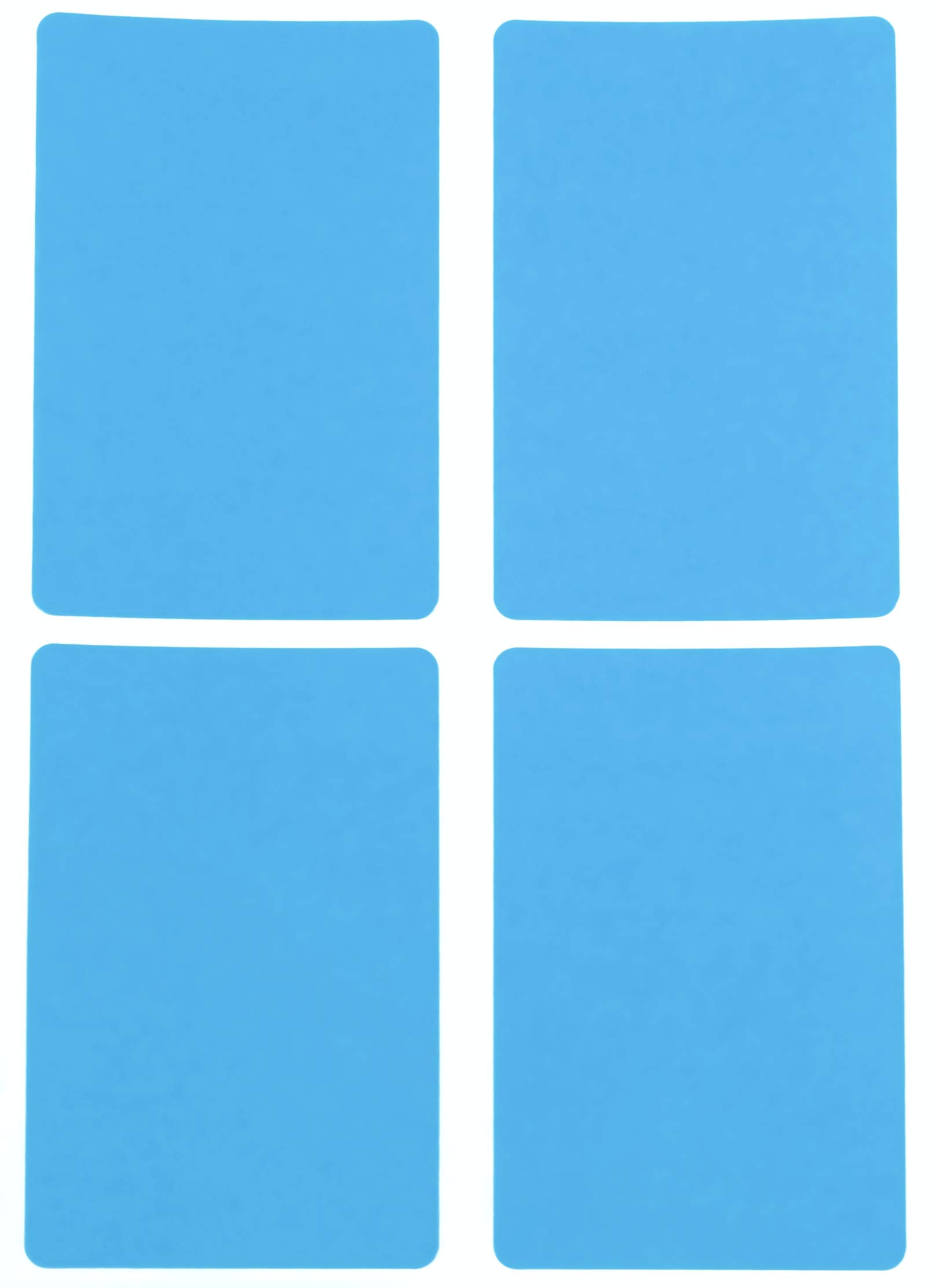 Royal Green Sticker Labels - Rectangular Label Stickers in Colors, Name Labels for Kids Clothing and School Supplies, Labels for Storage Bins, File Folder Labels, 3x2 inches, 200 Pack (Light Blue)