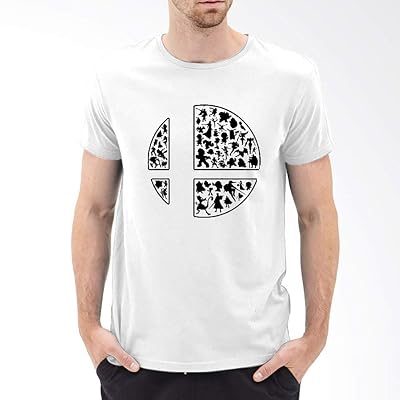 Super Smash Bros Ultimate Custom T-Shirt 100% Cotton
