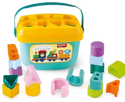 Popsugar Babys First Blocks | Shape sorter, Colors, ABCD, Blue