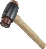 Thor 208 Copper Rawhide Double Sided Hammer Size A 400g 25mm view 3