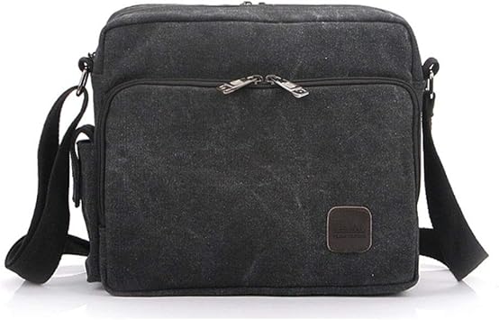 multifunctional canvas messenger bag