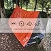 Mezonn Emergency Tent with Survival Whistle & Paracord - Ultralight 2 Person Tube Tent Waterproof Survival Shelter - Use as Emergency Blankets Survival Tent, Survival Gear for Outdoor, Hiking, Camping