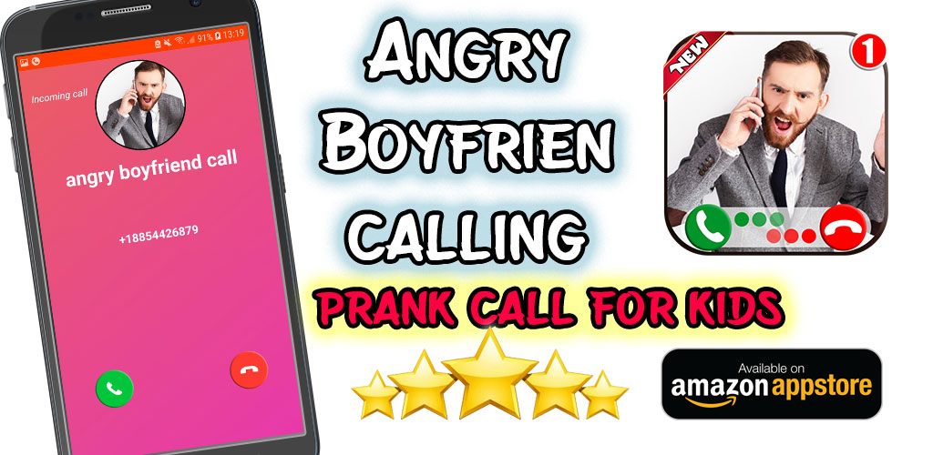 Amazon Com Instant Fake Call From Angry Boyfriend Fake Voice Game Calls Free Fake Chat Simulator Id Pro Prank Apps Games