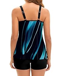 Arolina Women's Tankini Swimsuits Two Piece High