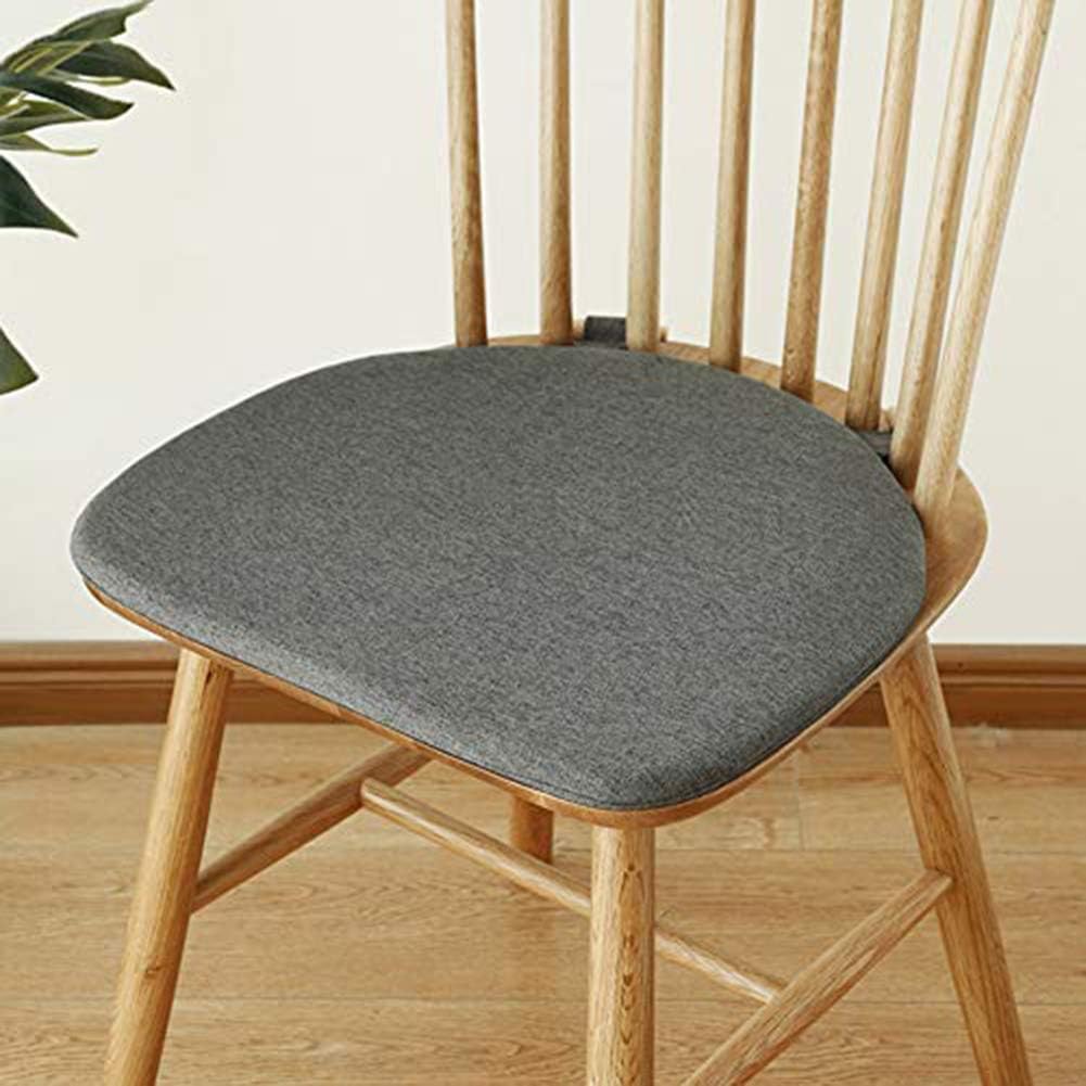 QIAOTT Windsor Chair Cushion,dining Chair Cushion Nonslip Back Seat Pad