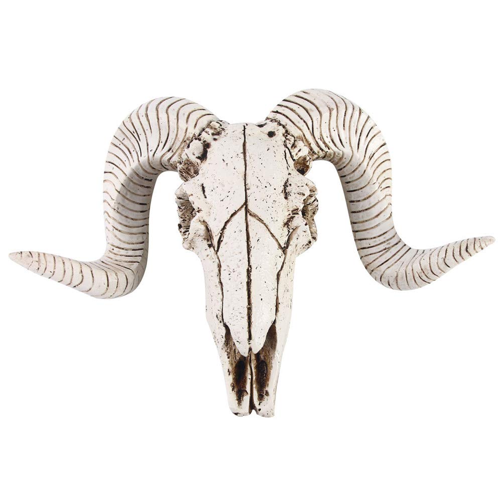 VOANZO Resin Goat Horn Skull Wall Hanger Mounted For Household Wall Decoration Bar Restaurant Hotel Wall Decoration Pendant