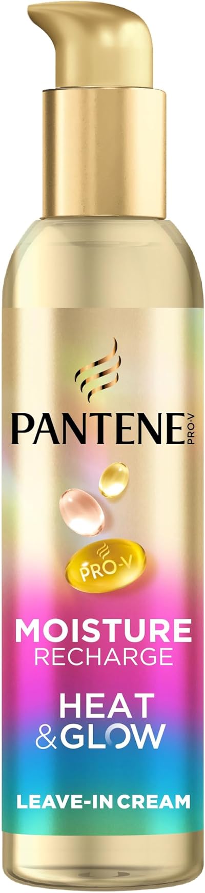 Pantene Moisture Recharge Heat & Glow Leave-In Cream 135ml