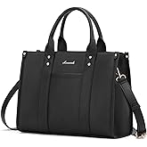 LOVEVOOK Purse for Women Leather Tote Bag Purse and Handbags, Satchel Shoulder Crossbody Top Handle Bags with Zipper