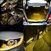 Zento Deals 30cm Yellow LED Car Flexible Waterproof Light Strip (Pack of 4)