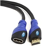 MultiCable High Speed HDMI Extension Cable Male - Female (3M) With Ethernet - Supports 3D and Audio Return Channel 3 Meter
