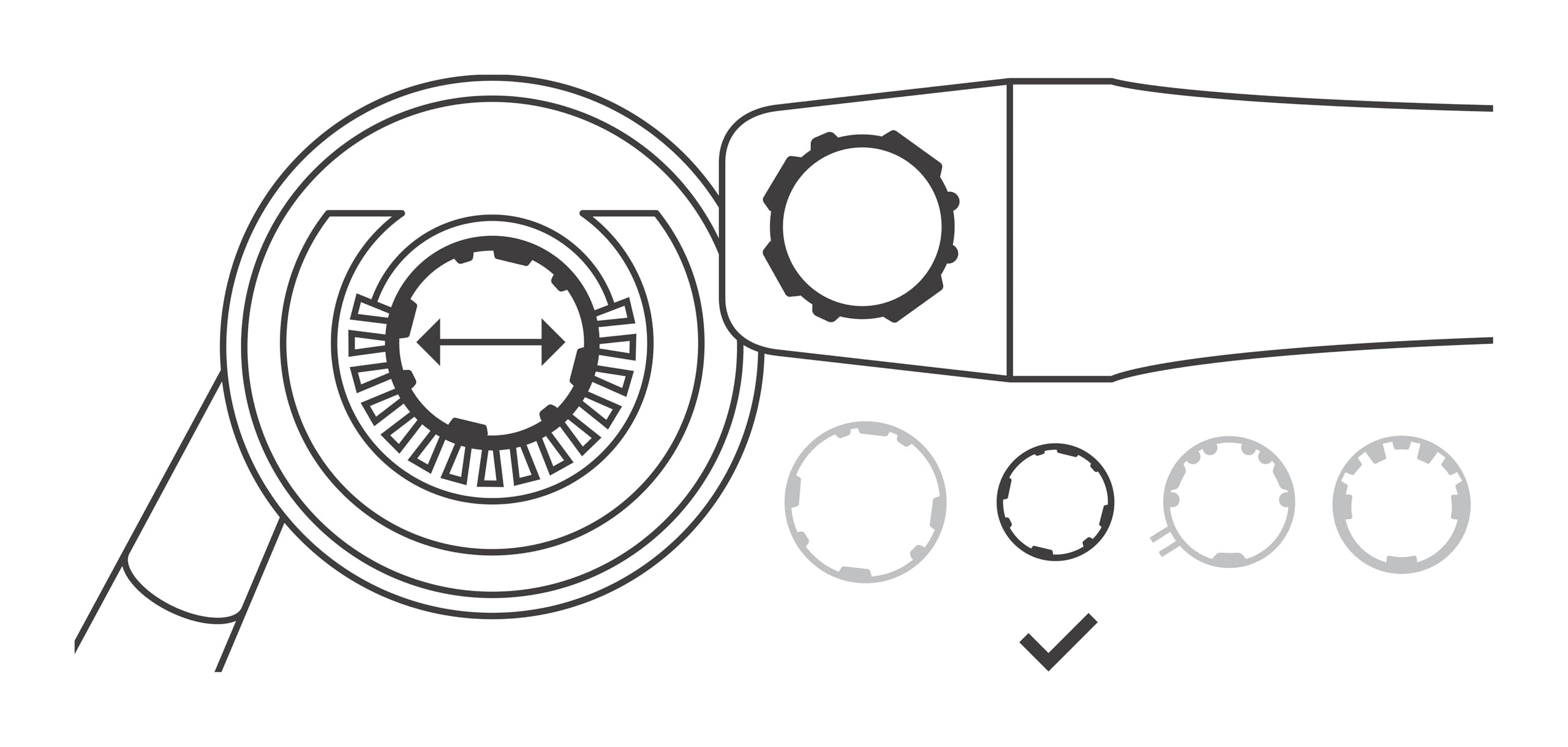 Bosch 1x PRO Absaughaube (Ø 115, 125 mm, Professional Zubehör Kleiner Winkelschleifer) 4