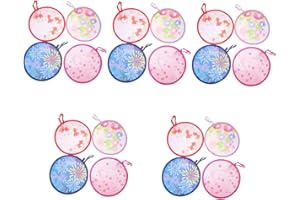 Didiseaon Japanese Hand Fan Foldable Circular Fan Handheld Kid 20 Pcs Women's Polyester Portable China Foldable Fan Foldable Dance Fan Fans Handheld