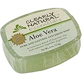 Clearly Natural Glycerine Bar Soap Aloe Vera - 4 oz