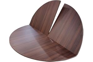 YUNSEU Large Round Foldable Table Top Only, 120cm - 240cm Diameterround Wood Table Top,Replace Table Top, Circle Wooden Table Top Folding Table, No Legs Round Table Tops Only, Easy to Store