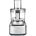 Cuisinart 8 Cup Food Processor, 350-Watt Motor, Medium to Fine Slicing Discs, FP-8SV, Silver