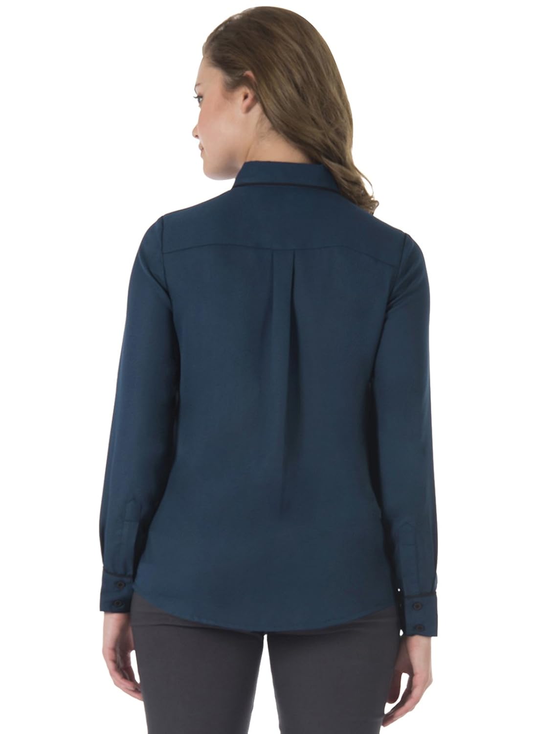 faballey women's regular fit georgette shirt