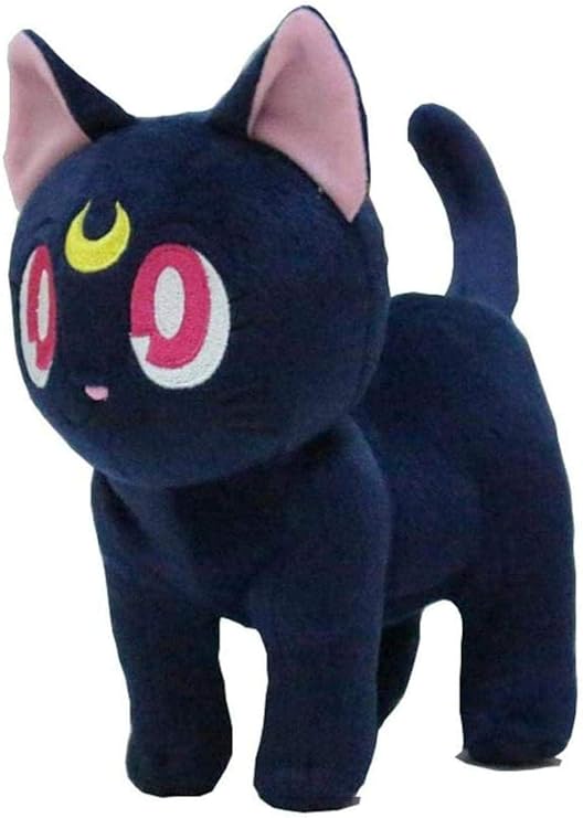 Amazon.com: N/D Sailor Moon Tsuki - Peluche de liebre de gato de peluche con cojín suave para muñeca, diseño de anime: Home \u0026 Kitchen