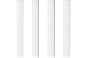 ZAVOOS 4 Pack 1095 Steel Flat Stock, High Carbon Annealed Steel Bar for Knife Making, 12" x 1.5" x 0.12" Cold Rolled Knife Blanks for Forging Blacksmithing, Professional Hobbyist Use