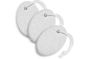 Youteer 3 Pcs Pumice Stone, Natural Pumice Stone for Feet Exfoliation Remove Dead Skin Pedicure Tool.