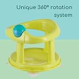 Bebeconfort Swivel Bath Seat 0-12 Months Lime 10 kg Non-Slip Suction view 3
