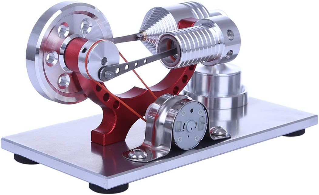ColiCor Stirlingmotor Bausatz Stirling Engine Metall Quarzglas Zylinder ...