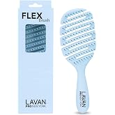 LAVANPRO New York Flex Detangling Hair Brush (BABY BLUE)