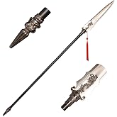 78.5" Red Tassel Sword, Traditional Style, Display | Traditional Chinese martial arts style. Historical design. Collectible display. Unsharpened. For decor &amp; collection.