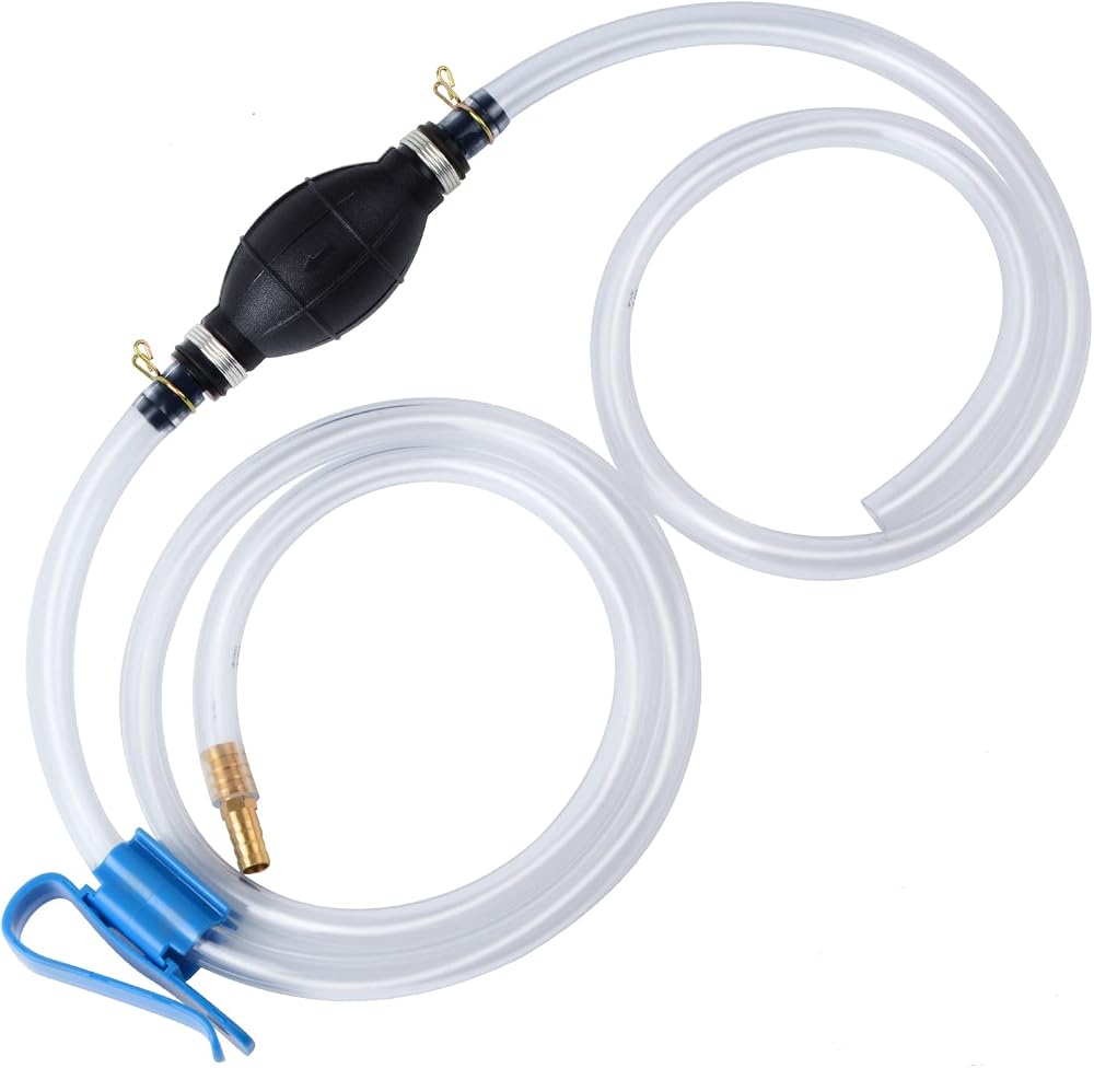 BBjinronjy Siphon Pump 15mm Extension Hoses Gas Diesel Water Transfer
