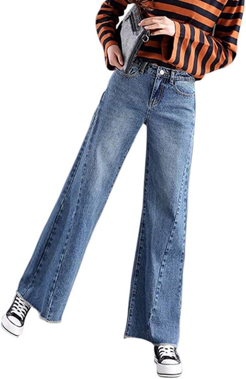 Women's Baggy Jeans Straight Loose Simple Pants Glamorous Boyfriend