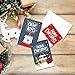 Christmas Greeting Cards Box Set - 36 Pack Xmas Cards with 36 Envelopes & Stickers - Assorted Holiday Winter Cards