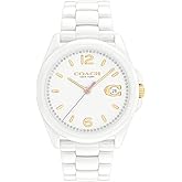 Coach Greyson Women's Ceramic Watches | Enhancing Elegance for Every Event | Water Resistant