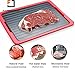 Fairbridge poc-466-yqg POC001 Metal Thawing Plate, Fast Tray-The Safest Way to Defrost Meat or Frozen Food Quickly Without Electricity, Microwave, Hot Water or an, L