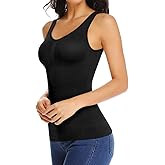 JOYSHAPER Women's Cami Shaper Tummy Control Padded Bra Camisole Cami Compression Tank Top Shapewear Body Shaper