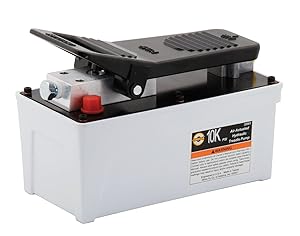 Omega 22903 Black 10000 PSI Air Actuated Hydraulic Treadle Pump