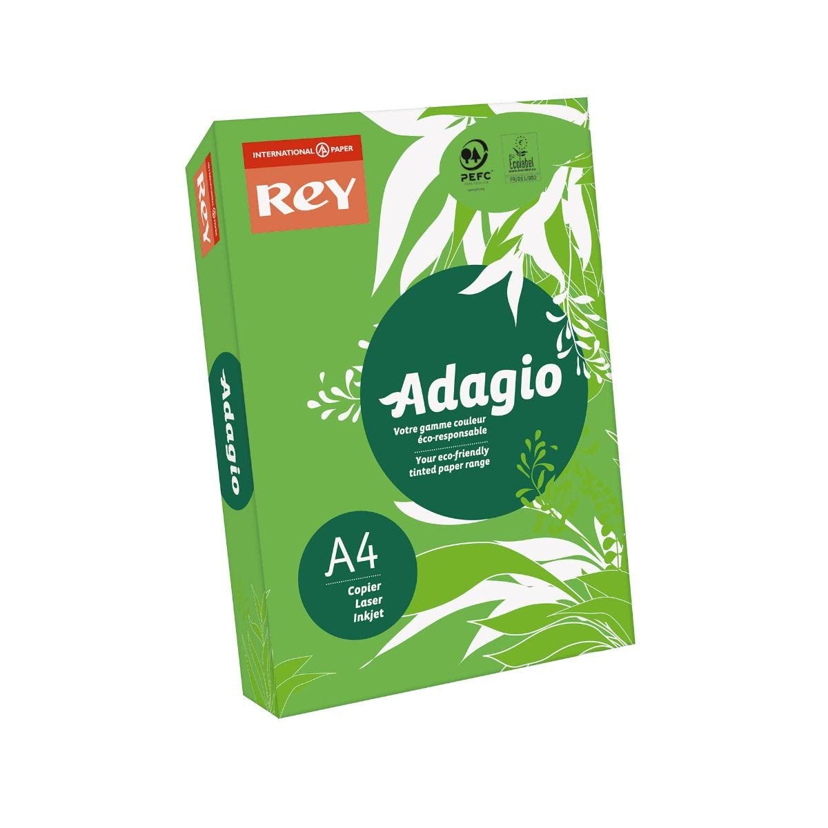 Adagio A4 160gsm Deep Card - Green (Pack of 250),201.1221