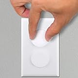 Protège-prises Bébé Adhésifs Transparents - Sécurité Enfant, Facile à Installer - Pour Maison, Chambre, Cuisine