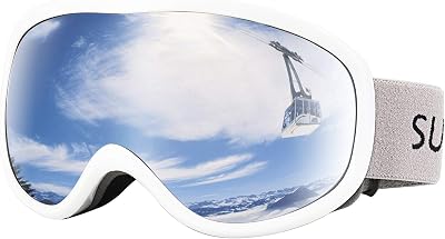 Supertrip Ski Goggles Anti-Fog UV400 Helmet Compatible Unisex