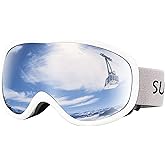 Supertrip Snow Ski Goggles Anti-Fog 100% UV Protection Snowboard Skiing Goggles