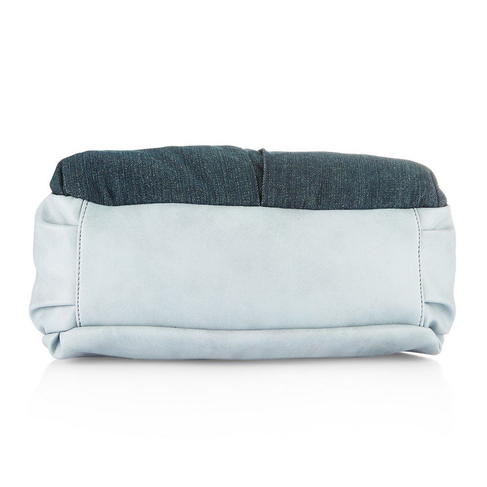 caprese women's satchel (light blue)