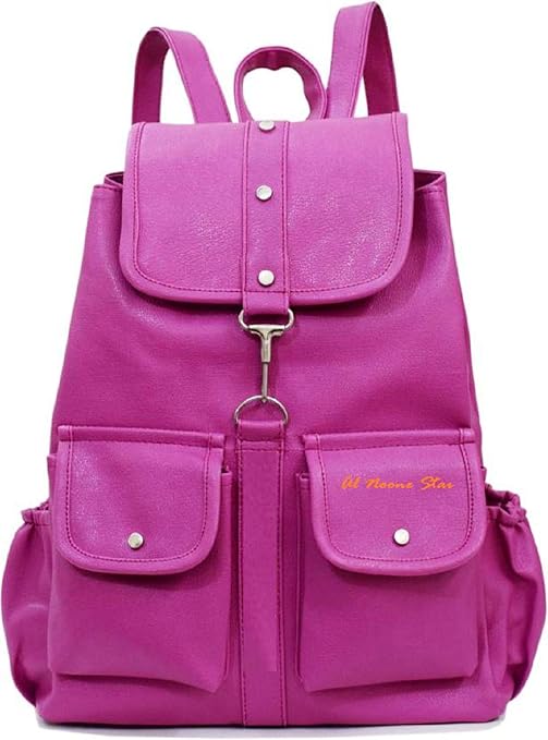 Al Noone Star backpacks For Collage Girls Waterproof Bags   (Pink)