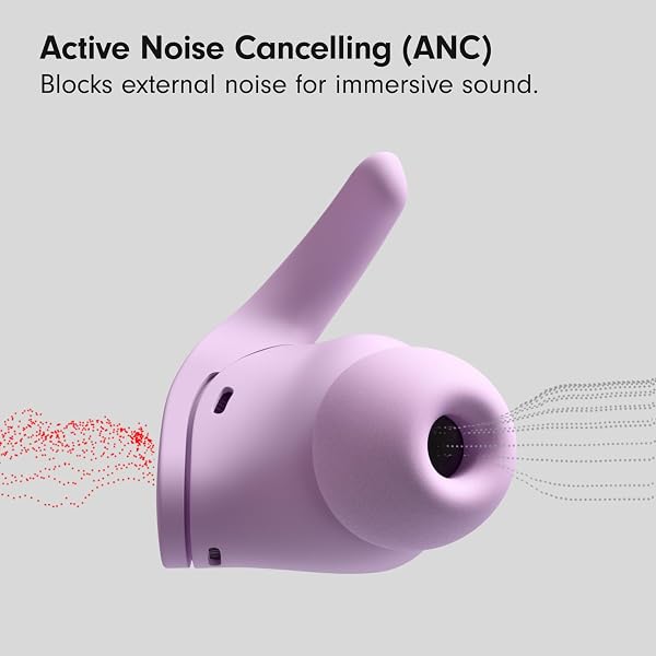 BEATS FIT PRO (1ST GEN) – TRUE WIRELESS NOISE CANCELLING EARBUDS – ACTIVE NOISE CANCELLING – SWEAT RESISTANT EARPHONES, COMPATIBLE WITH APPLE & ANDROID, CLASS 1 BLUETOOTH® – STONE PURPLE