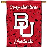 Boston Terriers College Graduation Gift Banner Flag