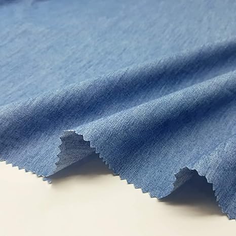 Amazon Co Jp 水洗いしたデニム綿生地エレガントな手作り布ソーイング バッグパッチワークキルト枕カバー タオル生地手作り製作テーブルクロス裁縫diy衣装材料洋服ドレス ワンピース大人服 子供服向け小物雑貨 幅150cm Size 4m Color Medium Blue 2 ホーム キッチン