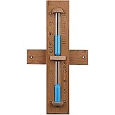 Foxyoo Sauna Sand Timer, 15 Minute Timer Handmade of Canadian Red Cedar | Sauna Accessories