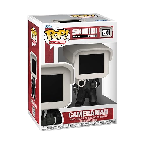 Funko Pop! Vinyl: Skibidi Toilet - Cameraman - Collectable Vinyl Figure - Gift Idea - Official Merchandise - Toys for Kids & Adults - Ad Icons Fans - Model Figure for Collectors and Display