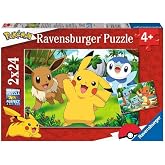 Ravensburger - Pok&eacute;mon Jigsaw Puzzle, 2 x 24 Collection, 2 Jigsaw Puzzles of 24 Pieces, Recommended Age 4+ Years